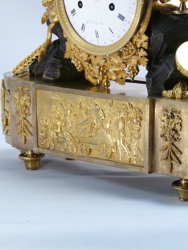 Directoire - &quot;Triumph of Bacchus&quot;, clock by Le Roy