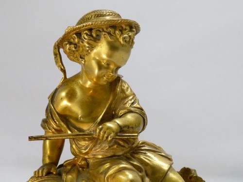 Pendule à l'Escargot d'époque Napoléon III - Galerie de Fontaine