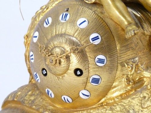 Pendule à l'Escargot d'époque Napoléon III - Napoléon III