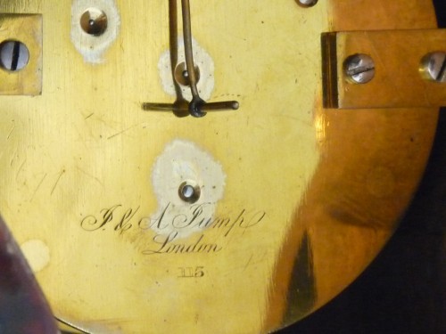 English clock by J &amp; A Jump circa 1850 - Horology Style Napoléon III