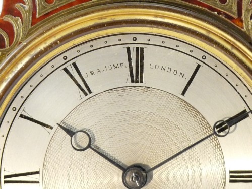 Horology  - English clock by J &amp; A Jump circa 1850