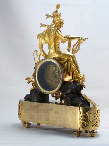 Clock By Le Roy, &quot;the Triumph Of Bacchus&quot;  - Directoire