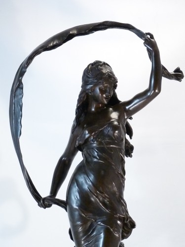 La brise, Auguste Moreau (1834-1917) - Sculpture Style 