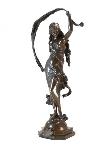 Sculpture  - La brise, Auguste Moreau (1834-1917)