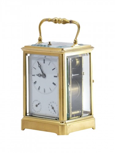 Georges Moser, carriage clock with grande sonnerie irca 18