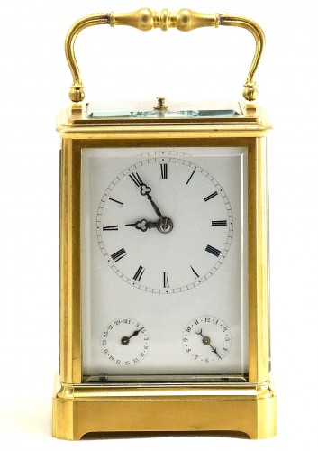 Georges Moser, carriage clock with grande sonnerie irca 18 - Horology Style Napoléon III