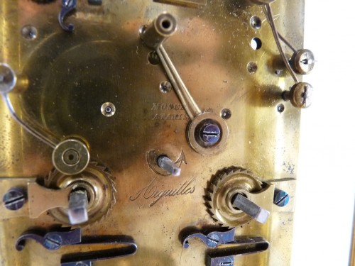 19th century - Georges Moser, carriage clock with grande sonnerie irca 18