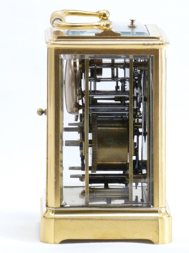 Antiquités - Georges Moser, carriage clock with grande sonnerie irca 18