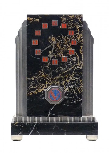 Art deco electric clock
