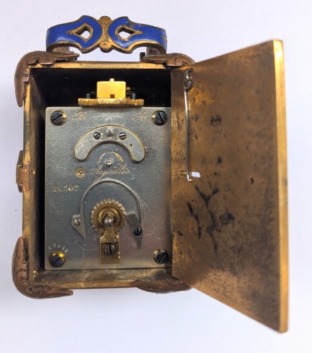  - A miniature carriage clock by Le Roy &amp; Fils