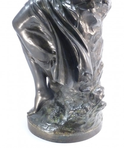 Antiquités - La Frisleuse - Mathurin Moreau (1822-1912), Cast By E. Godeau 