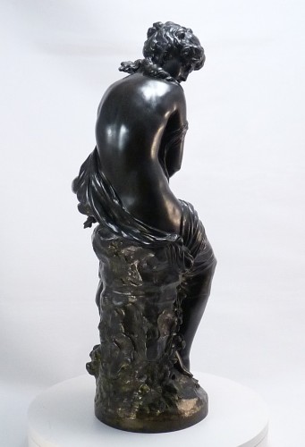 Antiquités - La Frisleuse - Mathurin Moreau (1822-1912), Cast By E. Godeau 