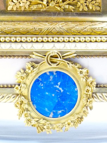 Napoleon III clock in the Louis XVI style, after a model by Rémond - 