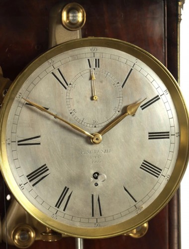 Longcase month going regulator by Henri René Bünzli,1909 - Horology Style 