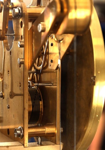 Horology  - Longcase month going regulator by Henri René Bünzli,1909