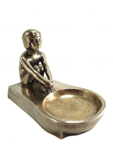  - Bronze argenté par Paul Silvestre (1884-1976)