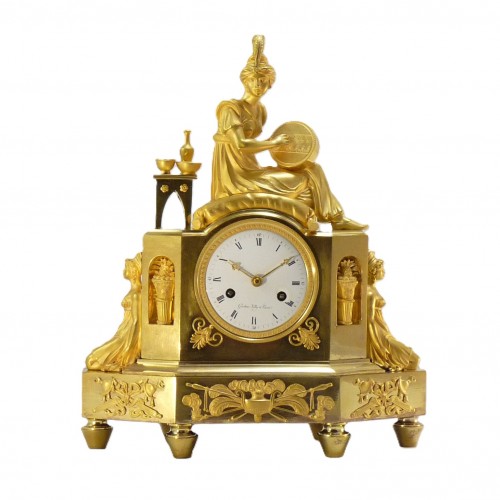 Oriental-style Empire Clock 