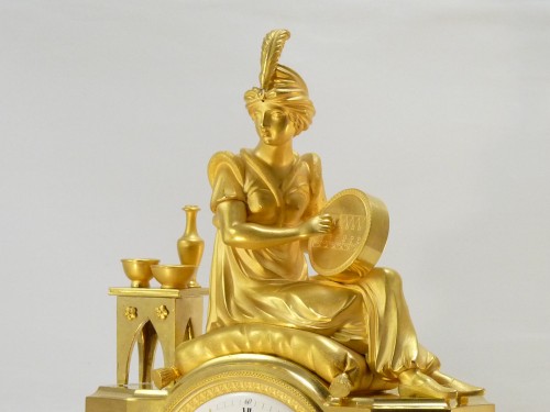18th century - Oriental-style Empire Clock 
