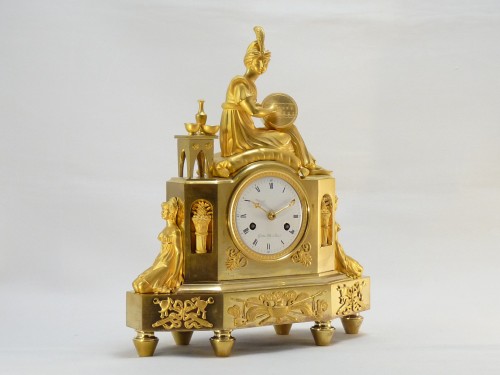 Antiquités - Oriental-style Empire Clock 