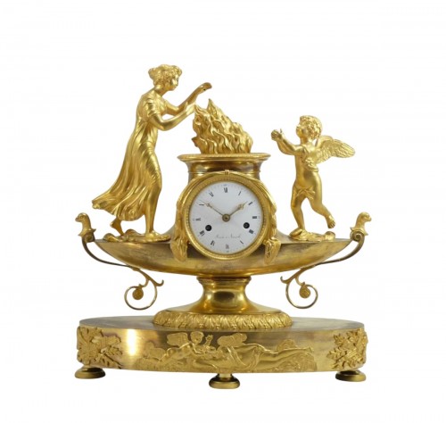 Directoire clock Venus & Love