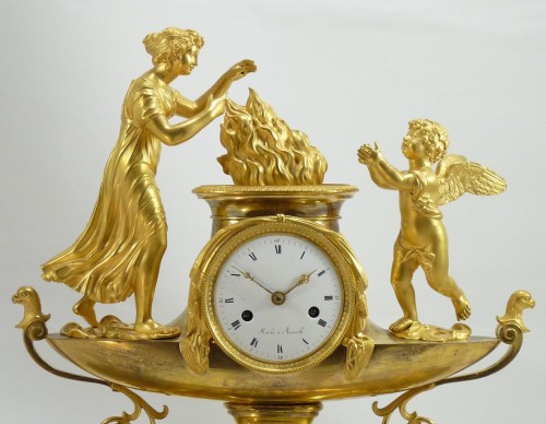 Directoire clock Venus &amp; Love - 