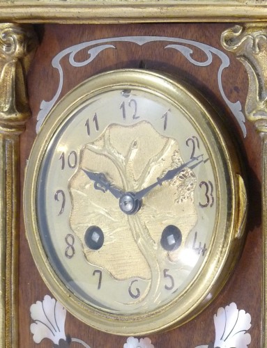 Pendule Art Nouveau "aux nénuphars" - Horology Style 