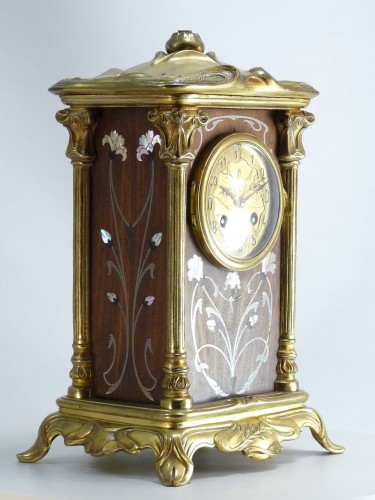 Pendule Art Nouveau "aux nénuphars" - 