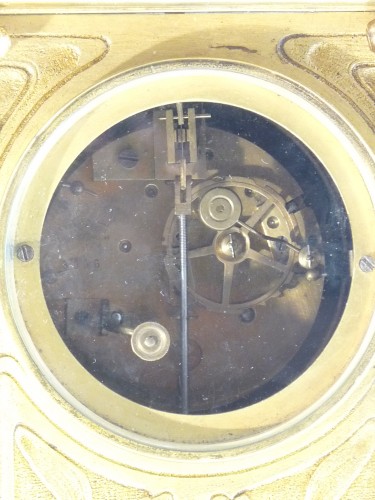 Pendule Art Nouveau "aux nénuphars" - 