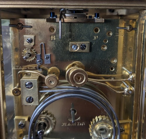 Drocourt - Pendule de voyage à grande sonnerie - Horlogerie Style 
