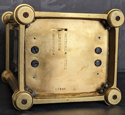 Horlogerie Pendule - Drocourt - Pendule de voyage à grande sonnerie