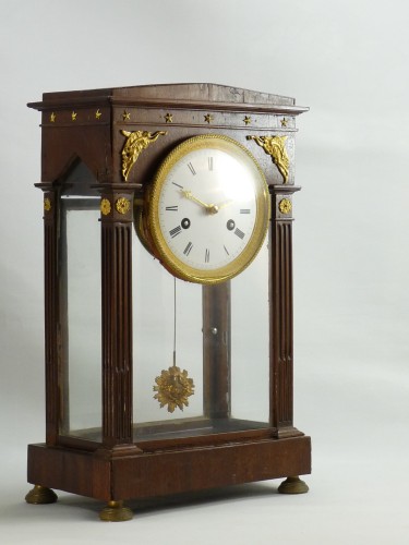 Four glass clock early XIXc - Horology Style 
