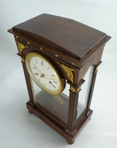 Horology  - Four glass clock early XIXc