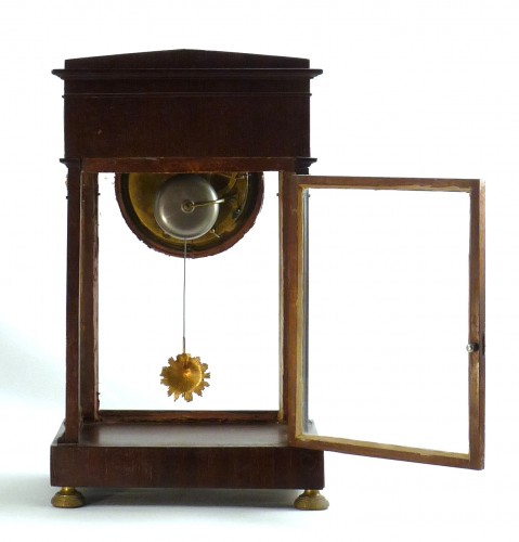 Antiquités - Four glass clock early XIXc
