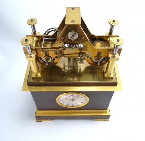 Charles Oudin - skeleton clock - 