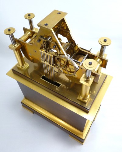 Charles Oudin - skeleton clock - 
