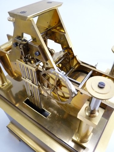  - Charles Oudin - skeleton clock