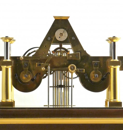 Antiquités - Charles Oudin - skeleton clock