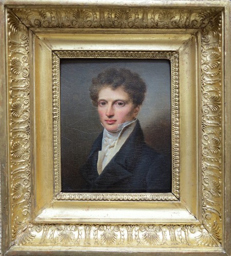 XIXe siècle - Charles Bourgeois (1759–1832) - Portraits de M. et Mme Héron