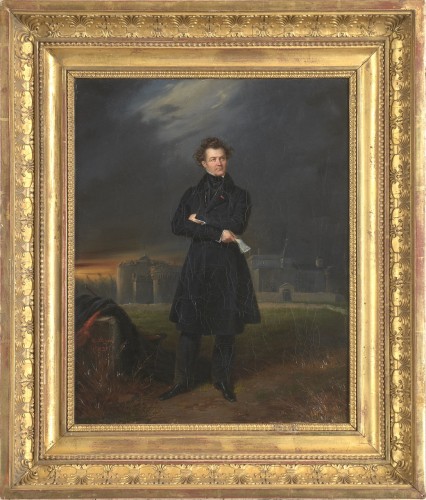 Édouard Pingret (1785-1869) - Portrait of Athanase Peltier