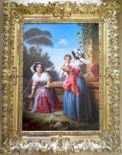 Alexandre de Steuben (1814–1862) - Le bain à la fontaine