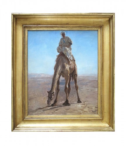 Léon Belly (1827–1877) - Méhariste, étude pour Pèlerins allant à la Mecque