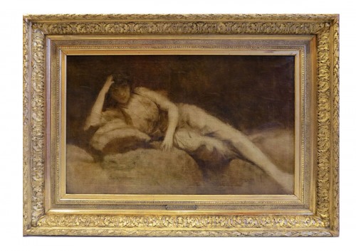 Gaston Casimir Saint-Pierre (1833 – 1916) - Odalisque couchée