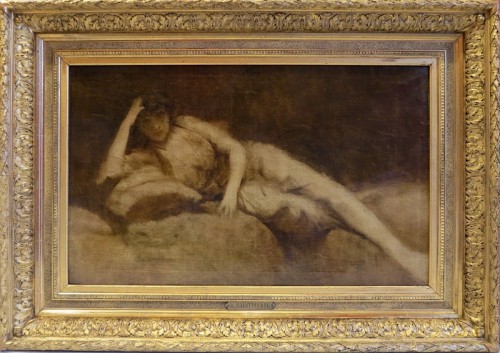 Gaston Casimir Saint-Pierre (1833 – 1916) - Odalisque couchée - Napoléon III
