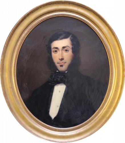 XIXe siècle - Henriquetta Girouard (1817–1883) - Portrait de jeune homme