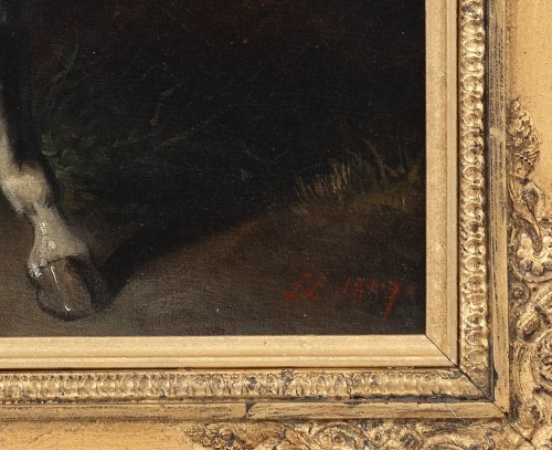 Tableaux et dessins Tableaux XIXe siècle - D'après Louis Marin-Lavigne (1797–1860)-Portrait du colonel Charles-Louis de Chérisey