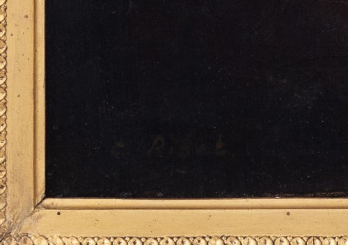 Tableaux et dessins Tableaux XIXe siècle - Théodule Ribot (1823–1891) - Portrait de la mère de l'artiste