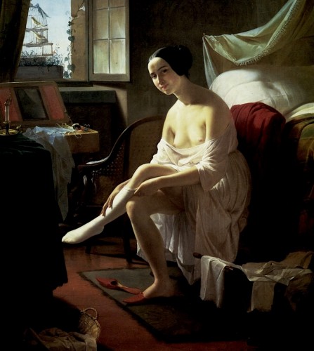 Rêve de liberté, attribué à Eliseo Sala (1813–1879) - Galerie de Lardemelle
