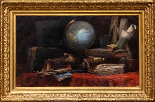 Octave Boissin (1839-1891) - Allégorie de la Géographie
