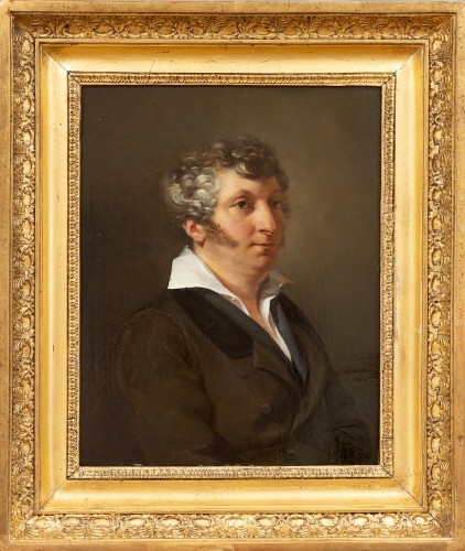 École Française du début du XIXe siècle - Portrait d’homme