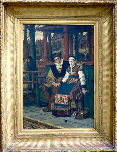 Franz Vinck (1827–1903) - The two lovers